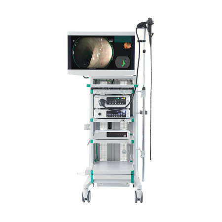 Большое изображение эндоскопическая система с искусственным интеллектом fujifilm cad eye